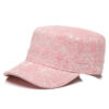 Three-dimensional Jacquard Women's Flat Hat - Image 2