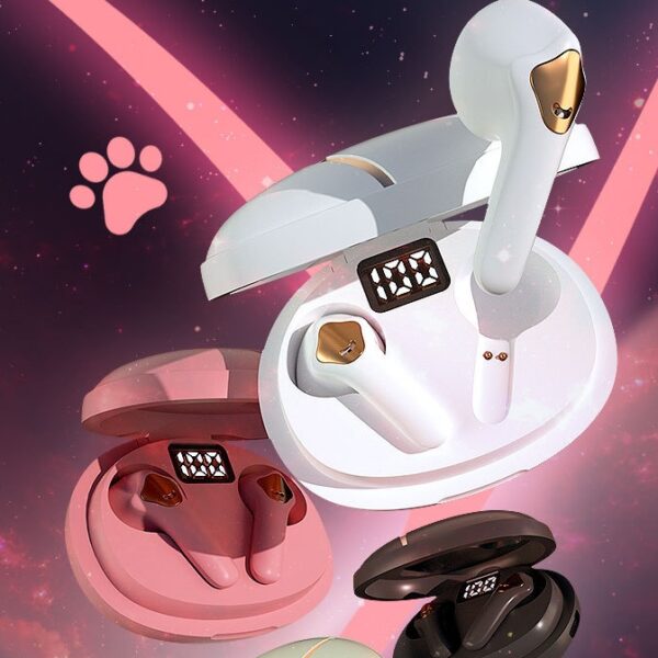 Earplug Type Power Display Sports Music Games Esports